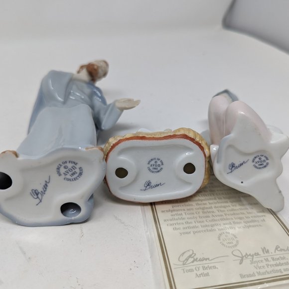 Vintage Avon 1992 Bethlehem Nativity Christmas Collection with COA's - Picture 14 of 15